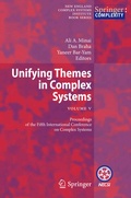 Cover: Unifying Themes in Complex Systems , Vol. V - Springer