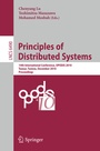 Cover: Principles of Distributed Systems - Springer