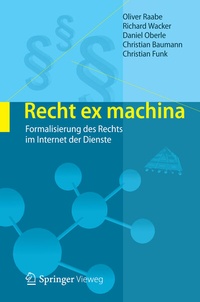 Abbildung von: Recht ex machina - Springer