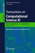 Cover: Transactions on Computational Science XI - Springer