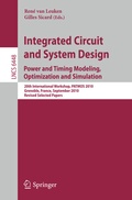 Cover: Integrated Circuit and System Design. Power and Timing Modeling, Optimization, and Simulation - Springer