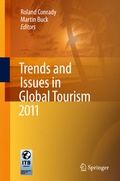 Cover: Trends and Issues in Global Tourism 2011 - Springer