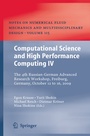 Cover: Computational Science and High Performance Computing IV - Springer