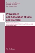 Cover: Provenance and Annotation of Data and Process - Springer