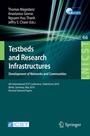 Cover: Testbeds and Research Infrastructures, Development of Networks and Communities - Springer