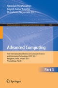 Cover: Advanced Computing - Springer