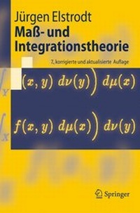 Abbildung von: Maß- und Integrationstheorie - Springer