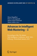 Cover: Advances in Intelligent Web Mastering - 3 - Springer