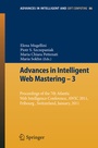 Cover: Advances in Intelligent Web Mastering - 3 - Springer