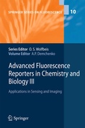 Cover: Advanced Fluorescence Reporters in Chemistry and Biology III - Springer
