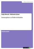 Cover: Isomorphien zu Teilerverb&auml;nden - GRIN Verlag