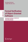 Cover: Formal Verification of Object-Oriented Software - Springer