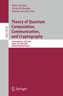 Cover: Theory of Quantum Computation, Communication and Cryptography - Springer