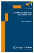 Cover: European Perspectives on Security Research - Springer