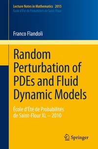 Enlarge image Cover: Random Perturbation of PDEs and Fluid Dynamic Models - Springer