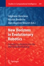 Cover: New Horizons in Evolutionary Robotics - Springer