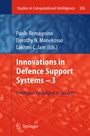 Cover: Innovations in Defence Support Systems -3 - Springer