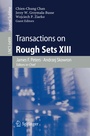 Cover: Transactions on Rough Sets XIII - Springer