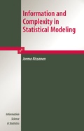 Cover: Information and Complexity in Statistical Modeling - Springer