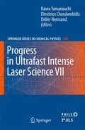 Cover: Progress in Ultrafast Intense Laser Science VII - Springer