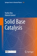 Cover: Solid Base Catalysis - Springer