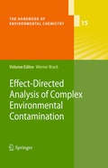 Cover: Effect-Directed Analysis of Complex Environmental Contamination - Springer