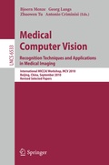 Cover: Medical Computer Vision - Springer