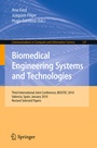 Cover: Biomedical Engineering Systems and Technologies - Springer