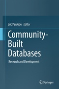 Cover: Community-Built Databases - Springer