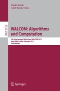Bild: WALCOM: Algorithms and Computation - Springer