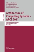 Cover: Architecture of Computing Systems - ARCS 2011 - Springer