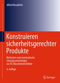 Abbildung von: Konstruieren sicherheitsgerechter Produkte - Springer