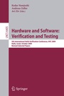 Cover: Hardware and Software: Verification and Testing - Springer