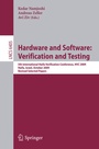 Cover: Hardware and Software: Verification and Testing - Springer