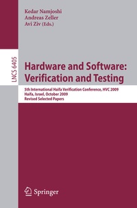 Enlarge image Cover: Hardware and Software: Verification and Testing - Springer