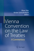 Cover: Vienna Convention on the Law of Treaties - Springer
