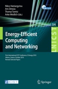 Cover: Energy-Efficient Computing and Networking - Springer