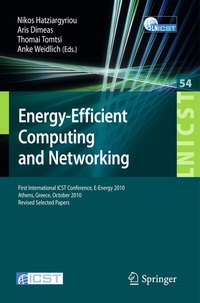 Enlarge image Cover: Energy-Efficient Computing and Networking - Springer