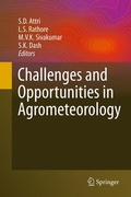 Cover: Challenges and Opportunities in Agrometeorology - Springer