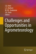 Cover: Challenges and Opportunities in Agrometeorology - Springer
