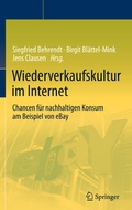 Cover: Wiederverkaufskultur im Internet - Springer