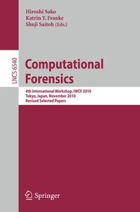 Enlarge image Cover: Computational Forensics - Springer