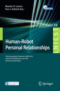 Abbildung von: Human-Robot Personal Relationships - Springer