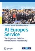 Cover: At Europe's Service - Springer