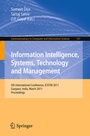 Cover: Information Intelligence, Systems, Technology and Management - Springer