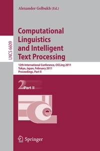 Abbildung von: Computational Linguistics and Intelligent Text Processing - Springer