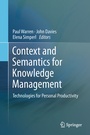 Cover: Context and Semantics for Knowledge Management - Springer