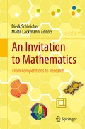 Cover: An Invitation to Mathematics - Springer