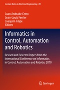 Cover: Informatics in Control, Automation and Robotics - Springer