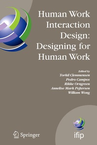 Enlarge image Cover: Human Work Interaction Design: Designing for Human Work - Springer